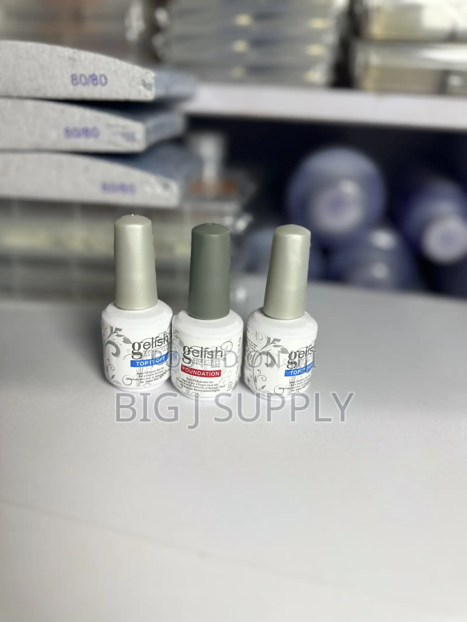 Gelish Top Coat and Base Coat