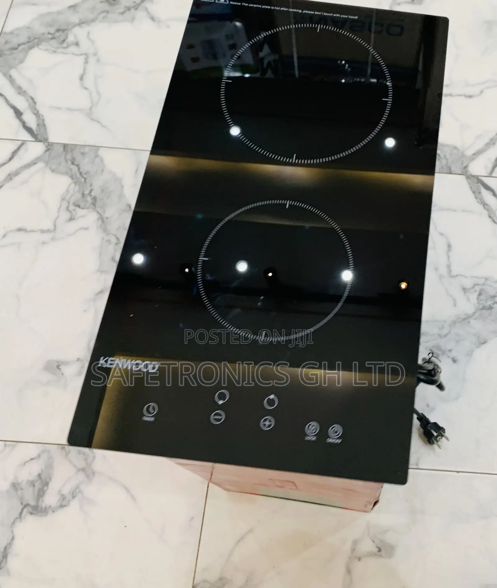 Choose Black (Kenwood Inbuilt 2 Electric Countertop) Glass 60cm