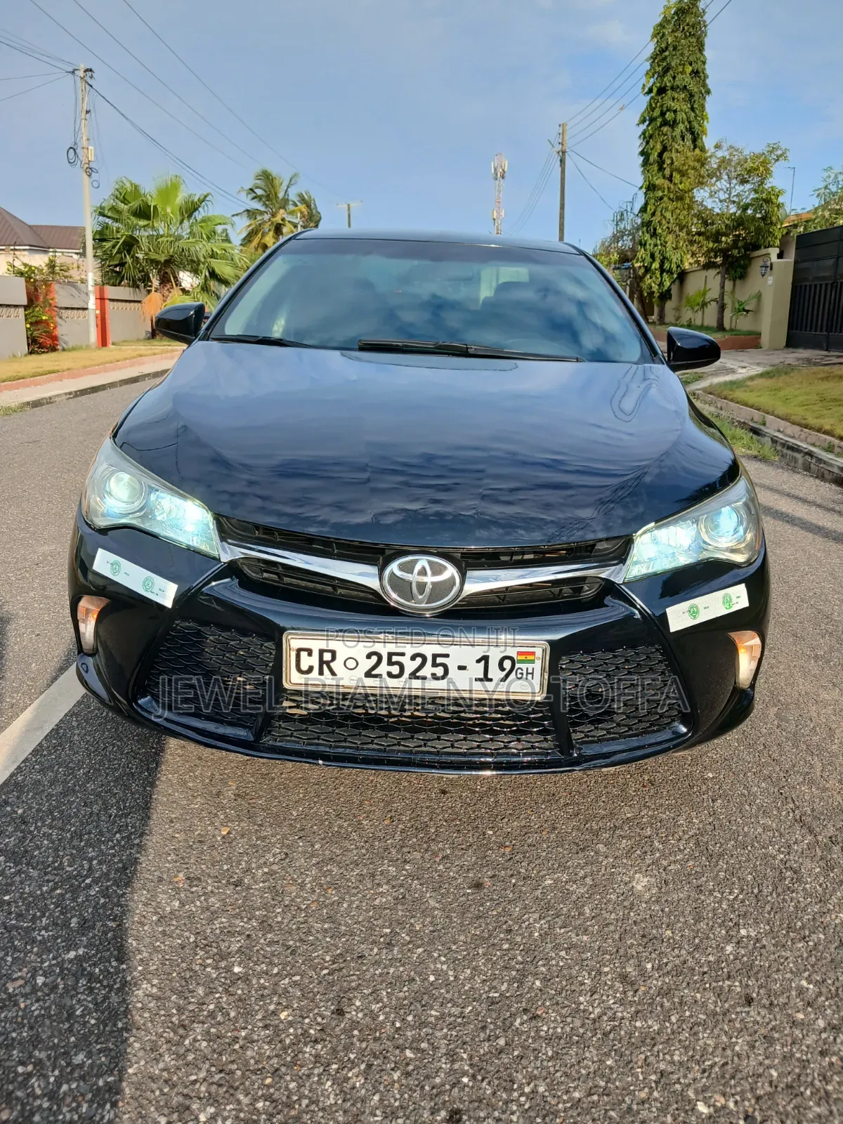 Toyota Camry SE 4dr Sedan (2.5L 4cyl 6A) 2017 Black