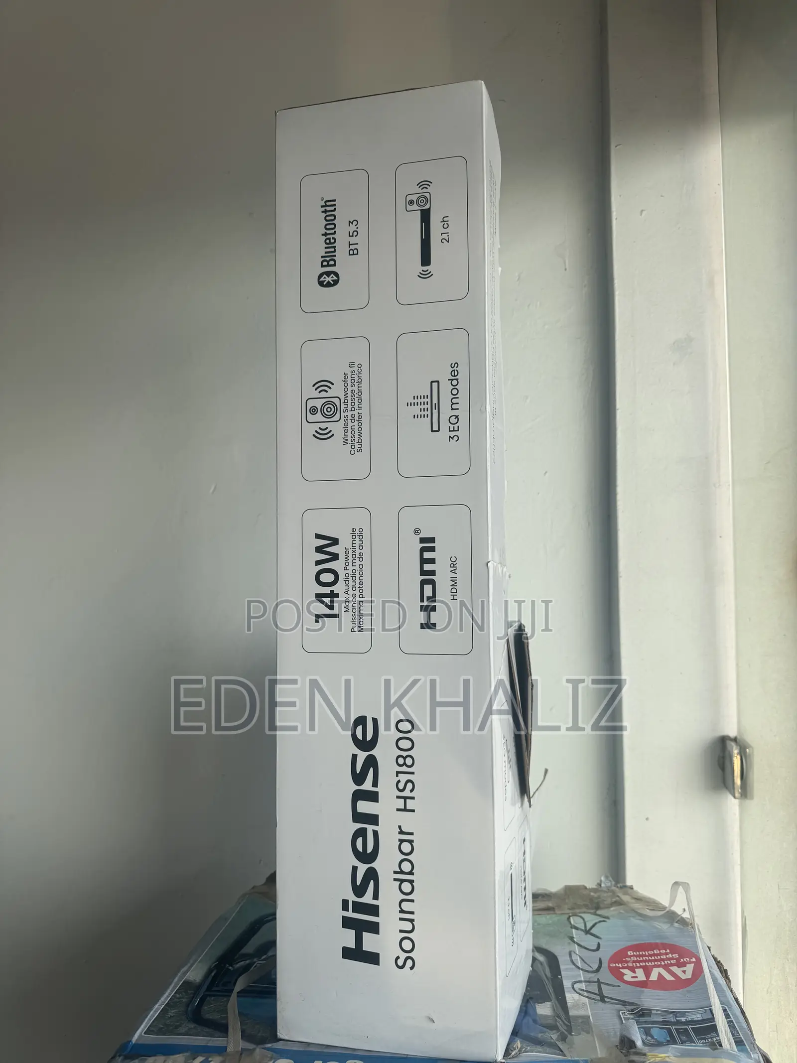 HISENSE SOUNDBAR HS1800 - Brand New! 2.1CH With Wireless Subwoofer