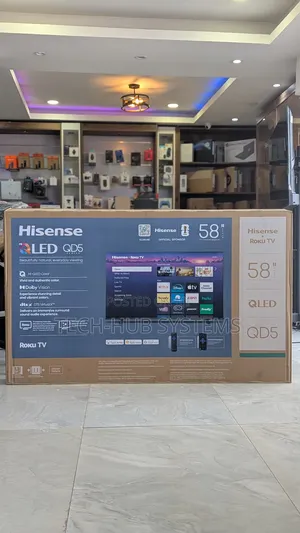 Hisense - 58" Class QD50 Hi-Qled Series 4K UHD Smart Roku TV (2026)