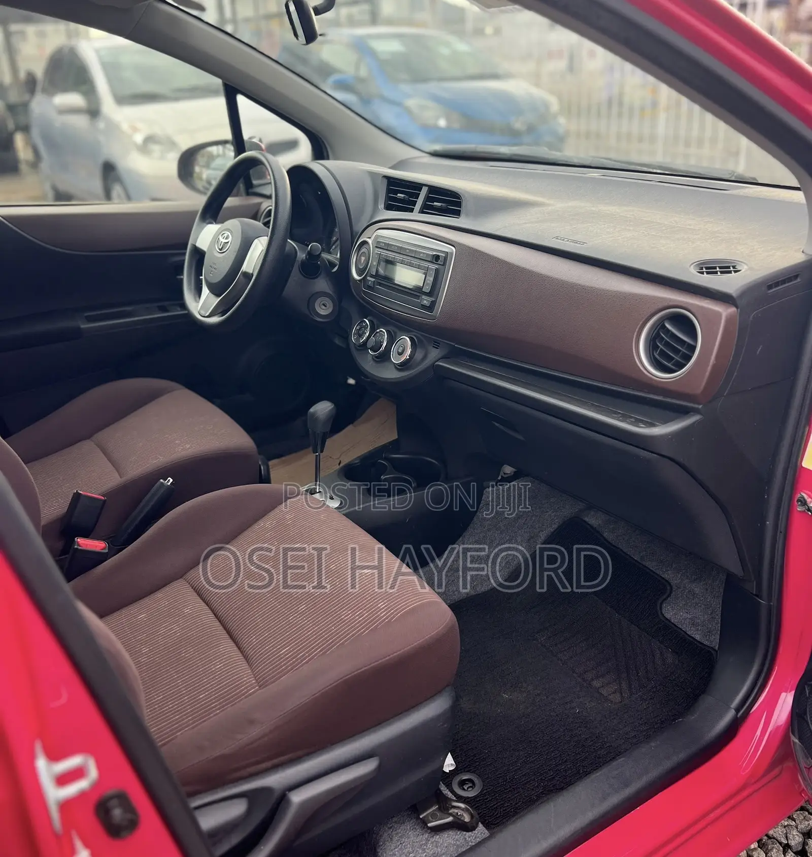 Toyota Vitz 2012 Pink