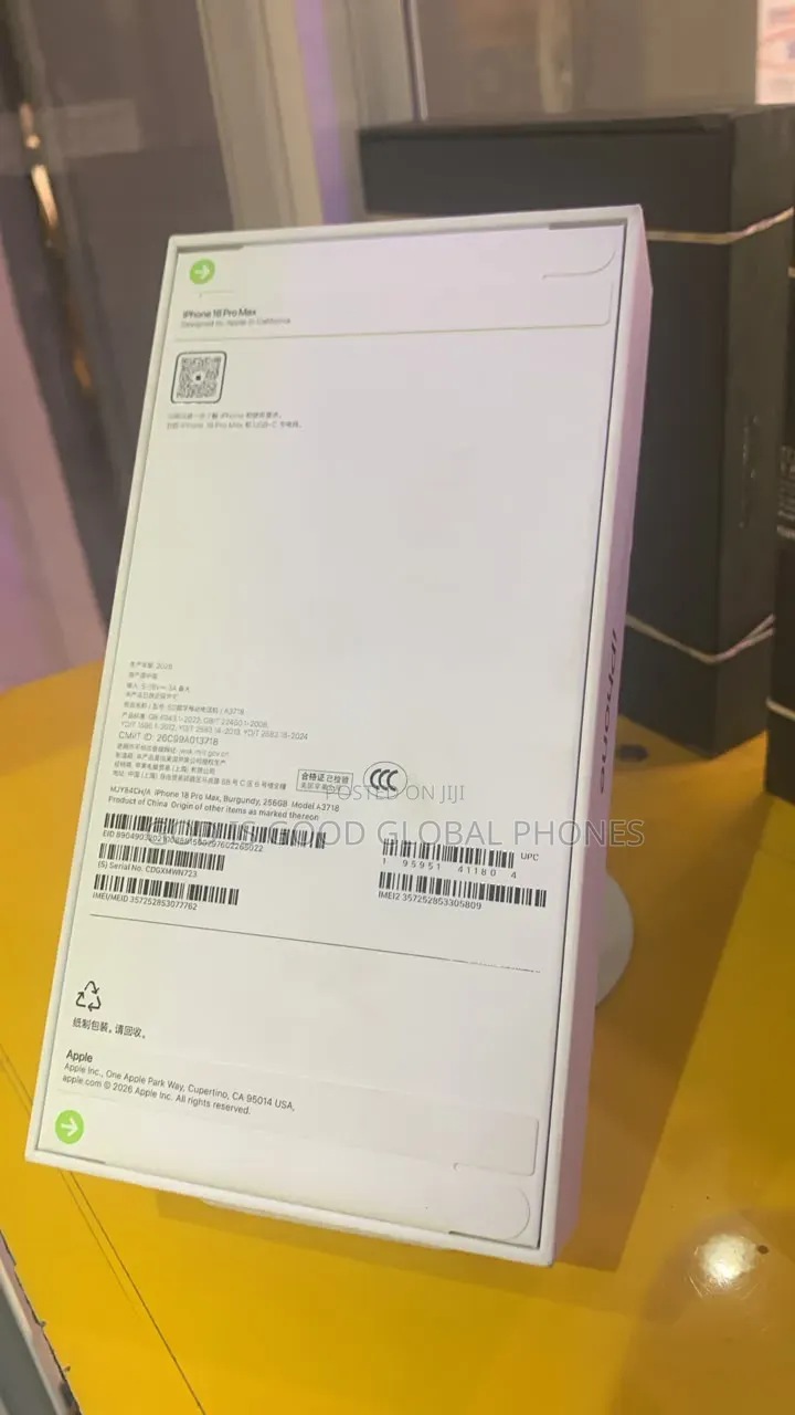 New Apple iPhone 18 Pro Max 512 GB Red