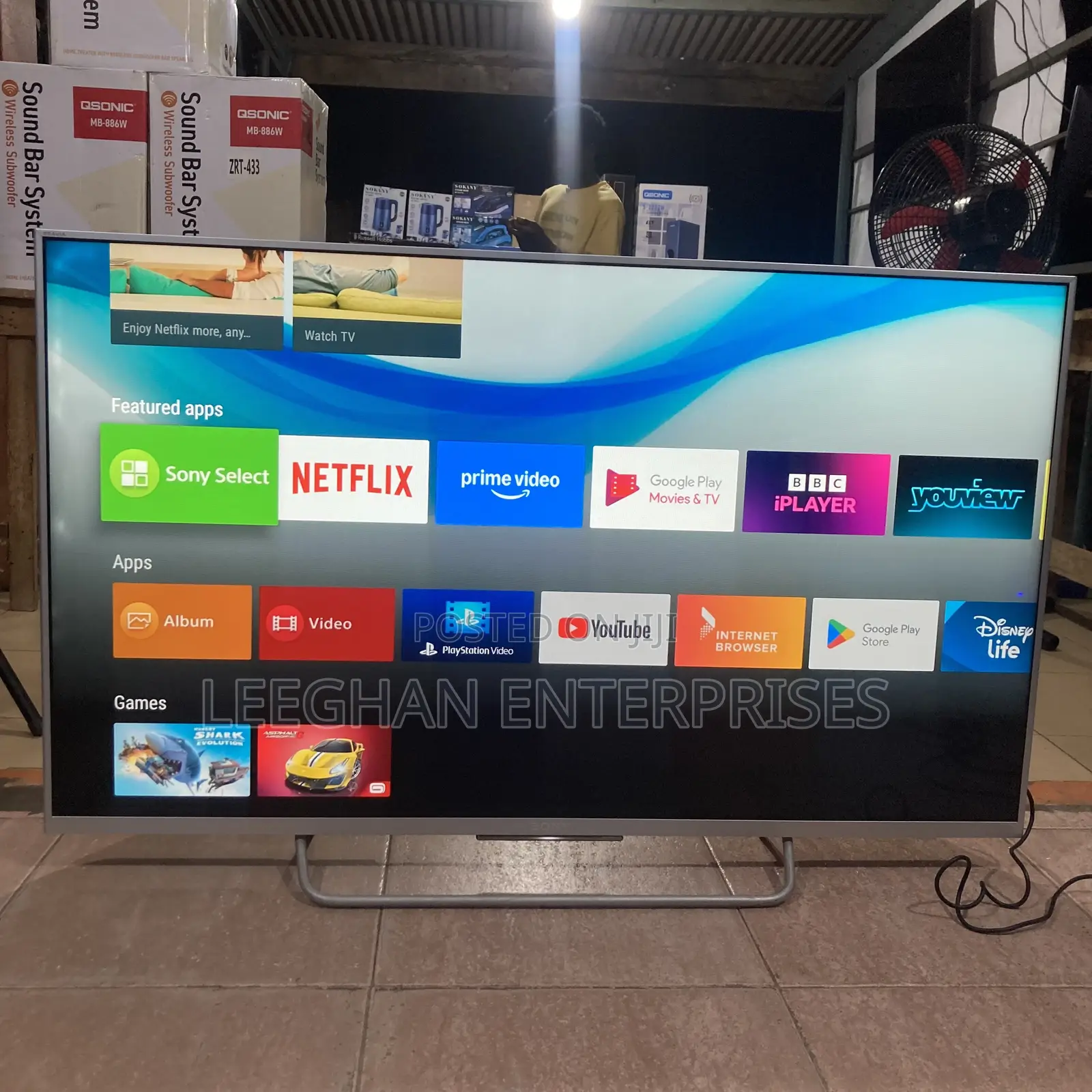 43 Sony BRAVIA Roku Smart TV