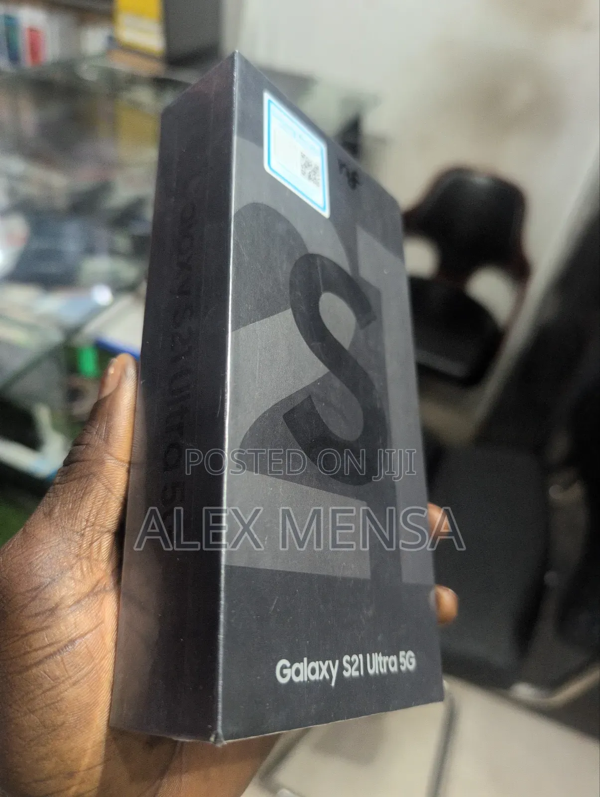 New Samsung Galaxy S21 Ultra 5G 128 GB Black