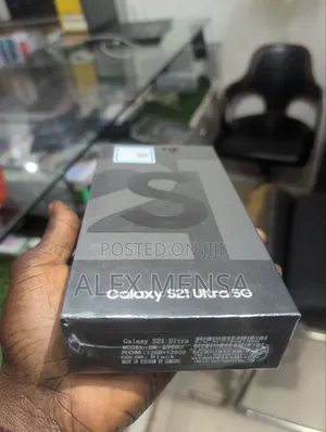 New Samsung Galaxy S21 Ultra 5G 128 GB Black