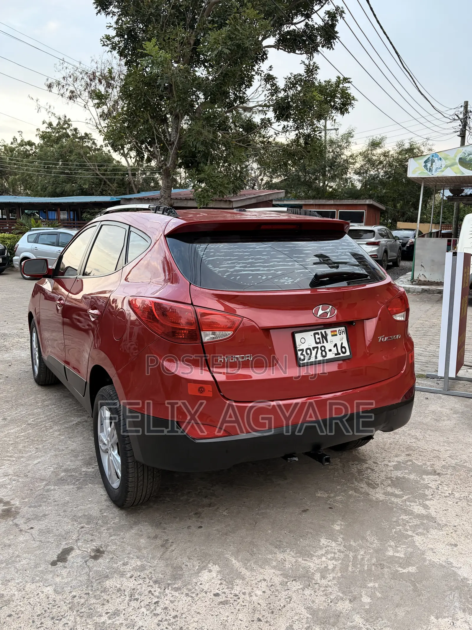 Hyundai Tucson 2013 Red