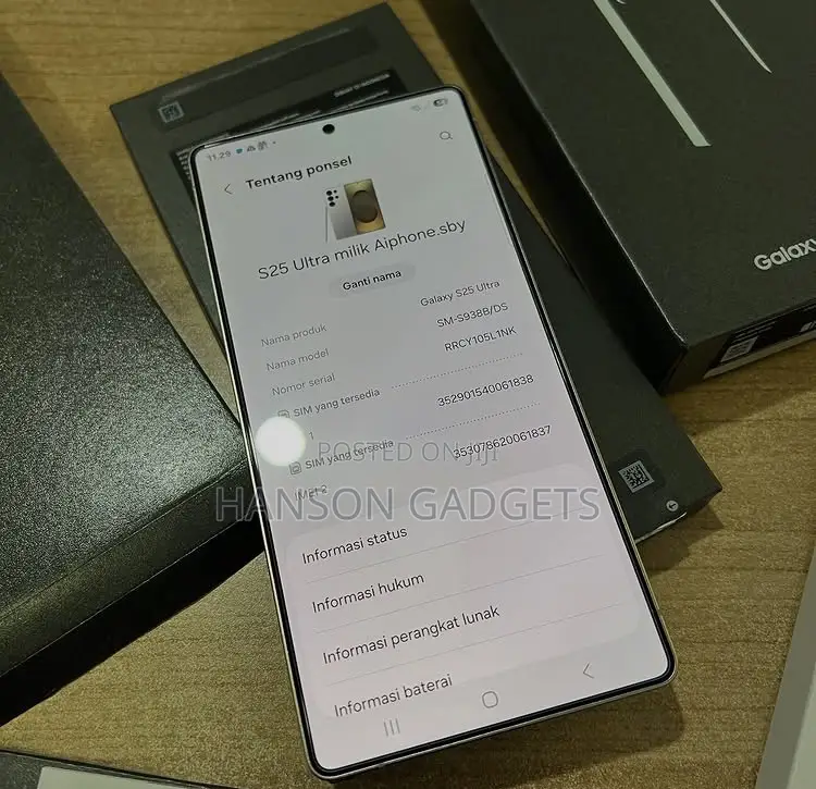 New Samsung Galaxy S25 Ultra 1 TB Gold