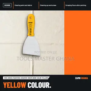 Red Series Painters Scraper 100Cm (New Color Yellow) - SGS688