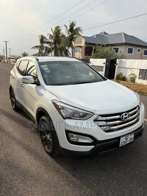 Hyundai Santa Fe Limited 4dr SUV (3.3L 6cyl 6A) 2015 White