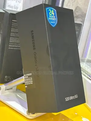 New Samsung Galaxy S20 Ultra 5G 128 GB Black