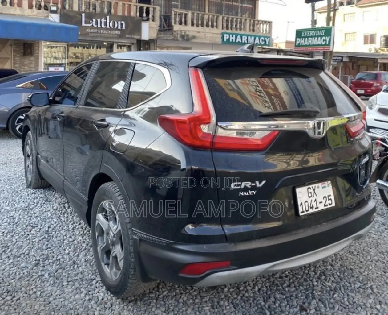 Honda CR-V EX-L 4dr SUV AWD (1.5L 4cyl CVT) 2017 Black