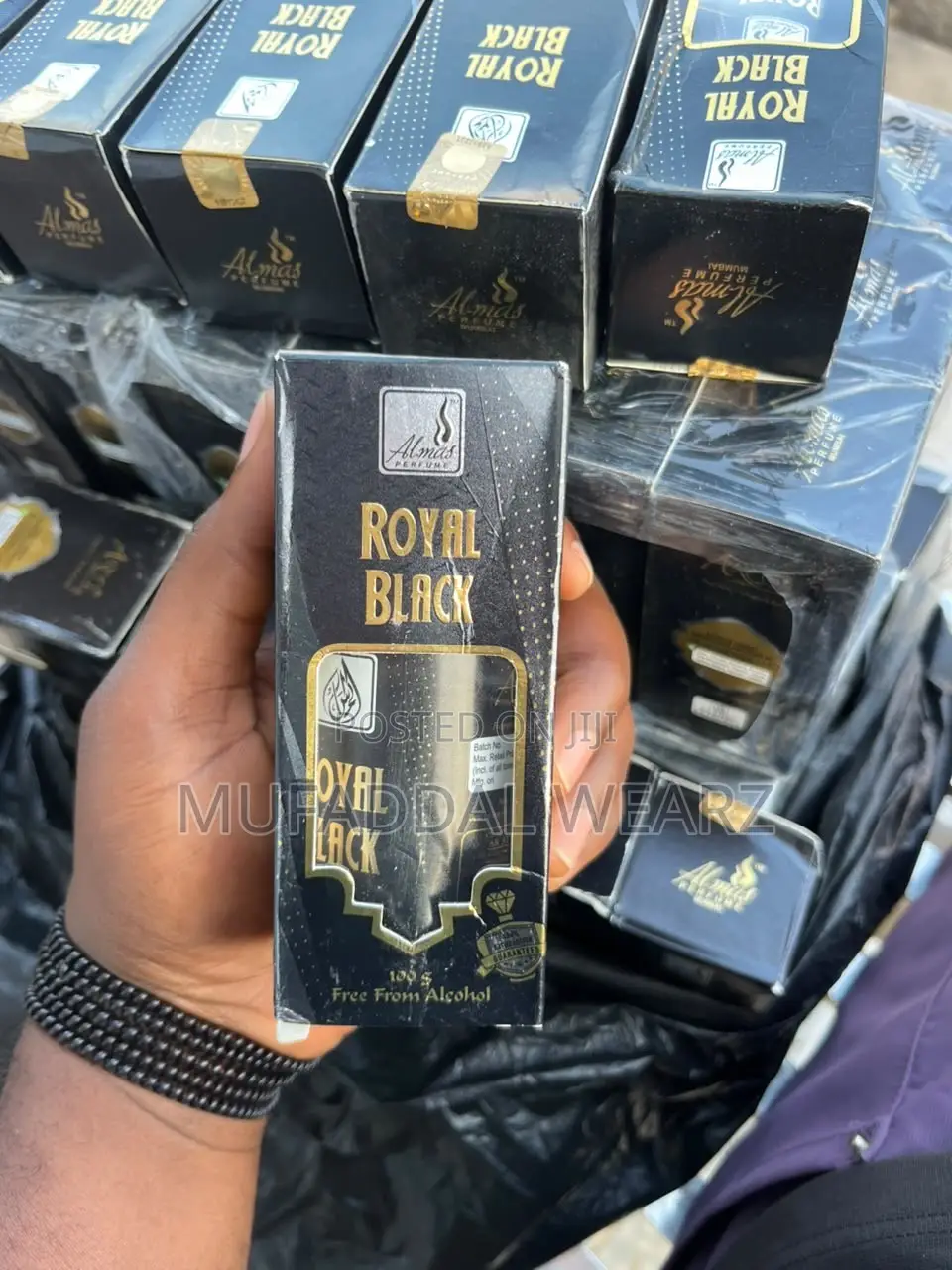 Almas Royal Black Oil Perfume