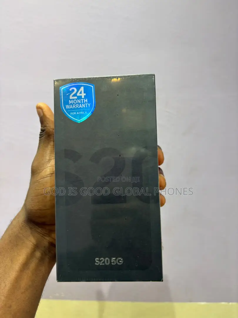 New Samsung Galaxy S20 128 GB Black