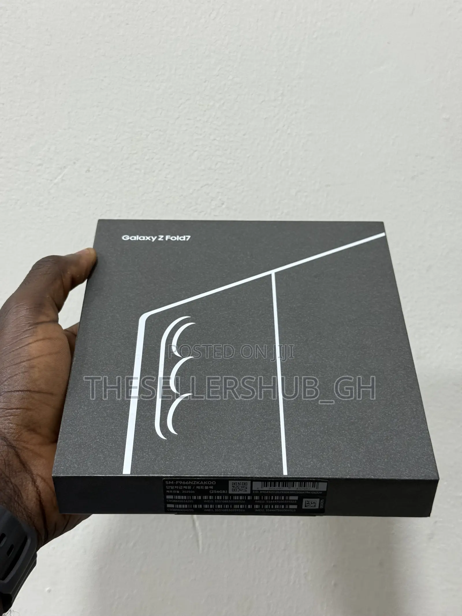 New Samsung Galaxy Z Fold7 256 GB Black