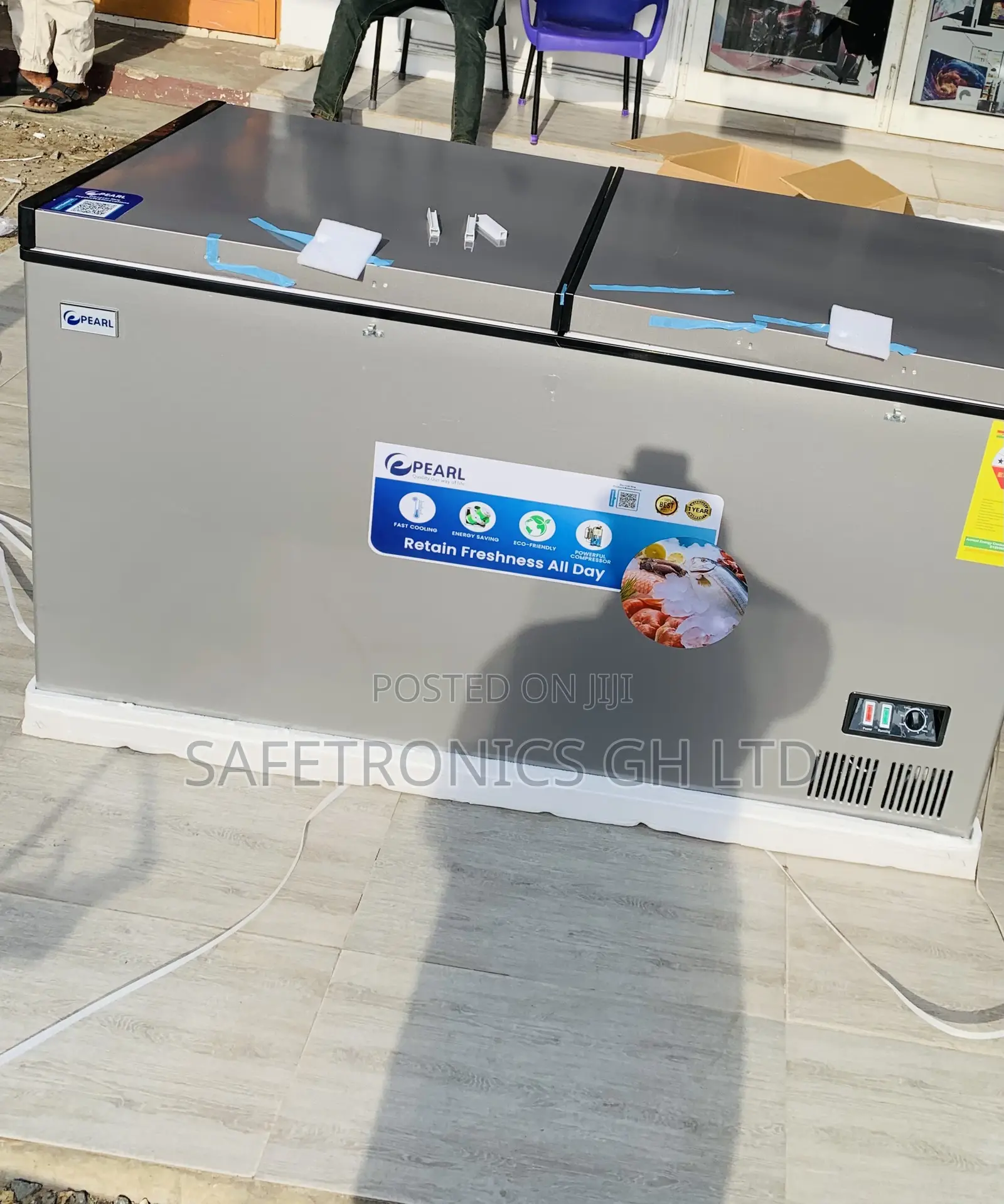 Newest 2 Doors PCF-5310-6f Pearl (418L) Arctic -Pro Freezer