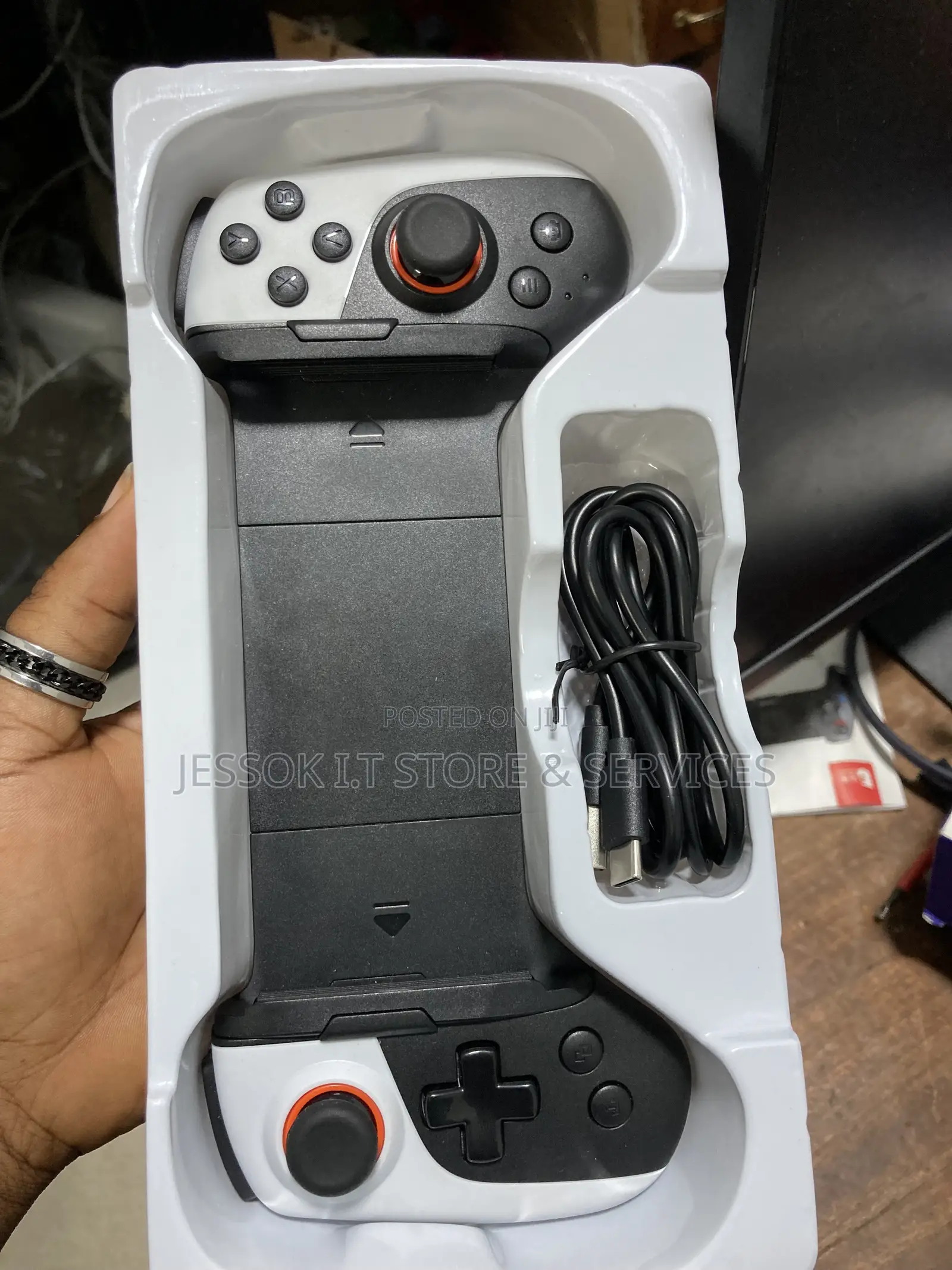 Game Controller for iPhone Android Computer and Switch Compatible JK03