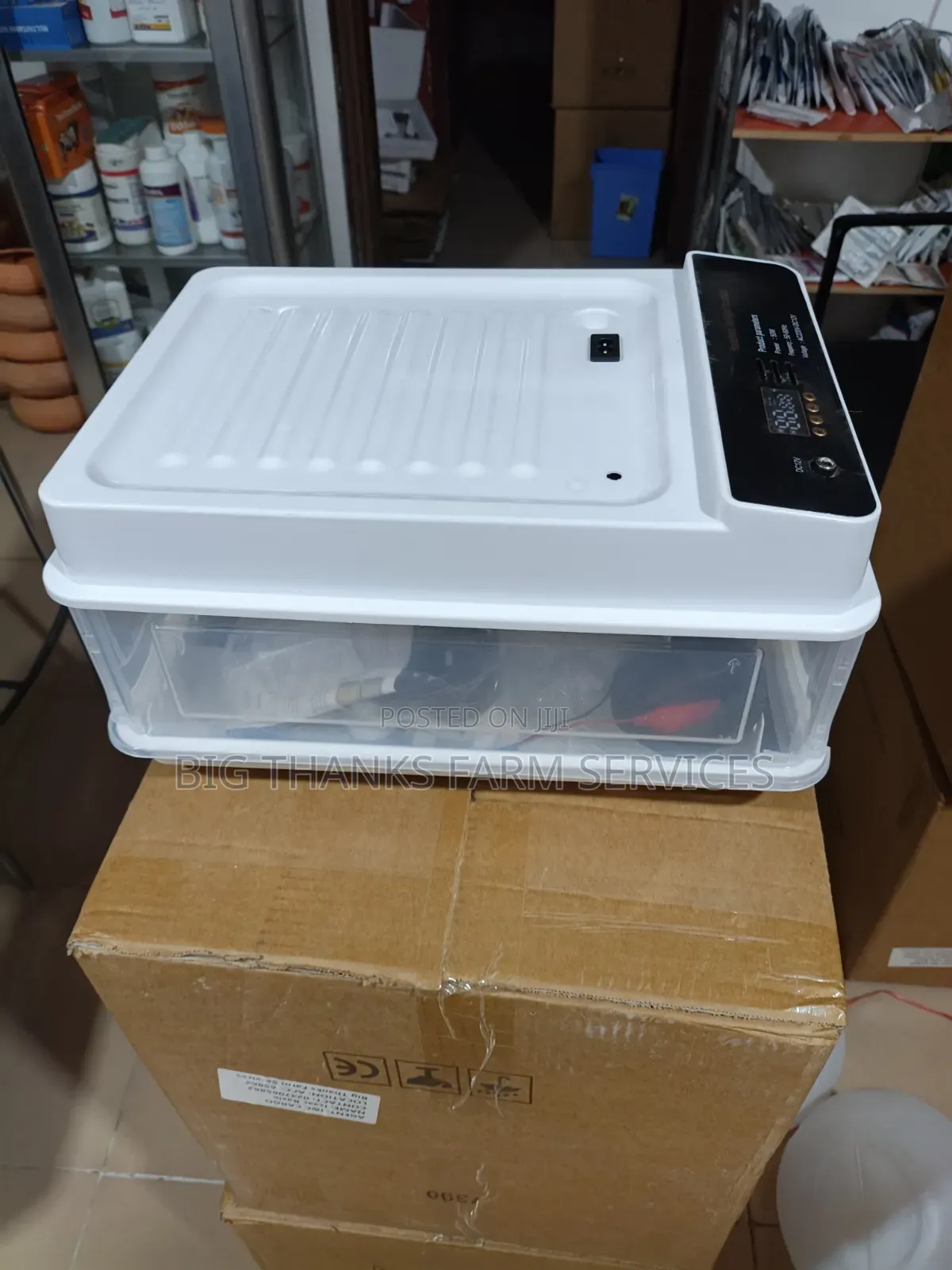 30eggs Automatic Incubator (Dual Power)
