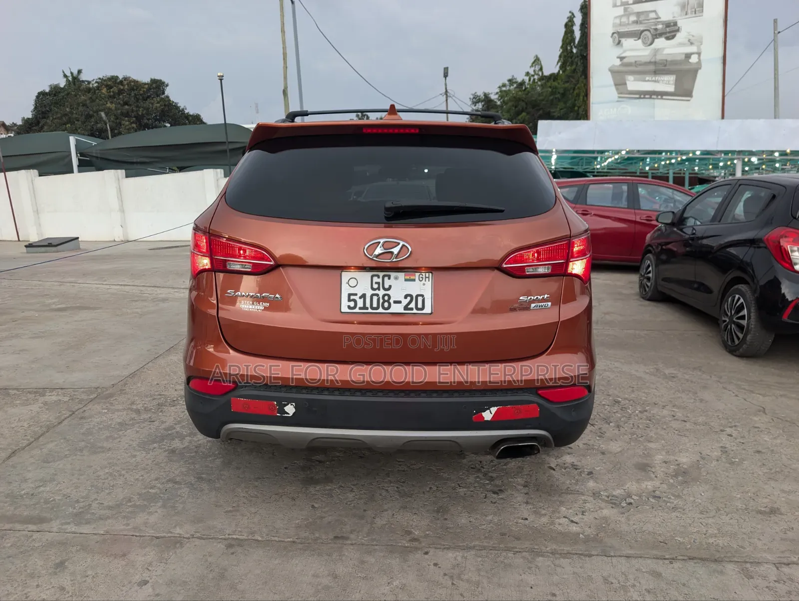 Hyundai Santa Fe Limited AWD 2016 Burgundy