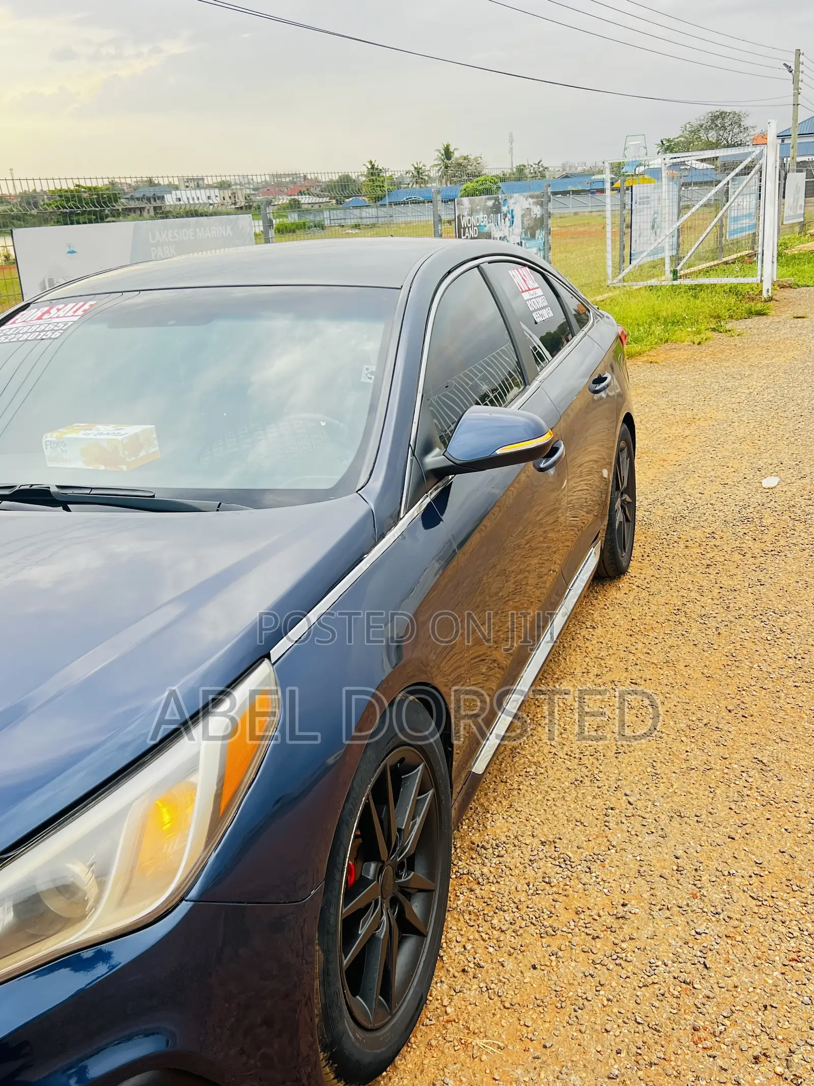 Hyundai Sonata Sport 2.0T Sedan FWD (2.0L 4cyl 6A) 2017 Blue