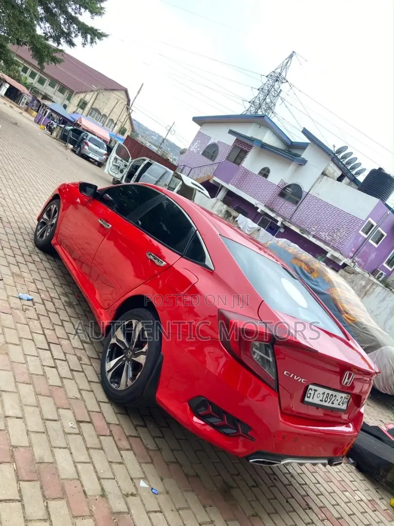 Honda Civic EX 4dr Sedan (2.0L 4cyl) 2017 Red