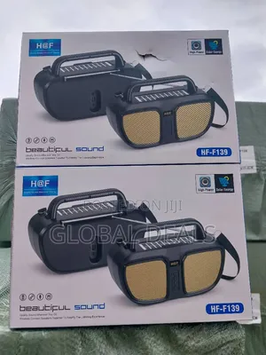 H at F HF-F139 Solar Wireless Speaker - Portable Radio Speaker With Solar