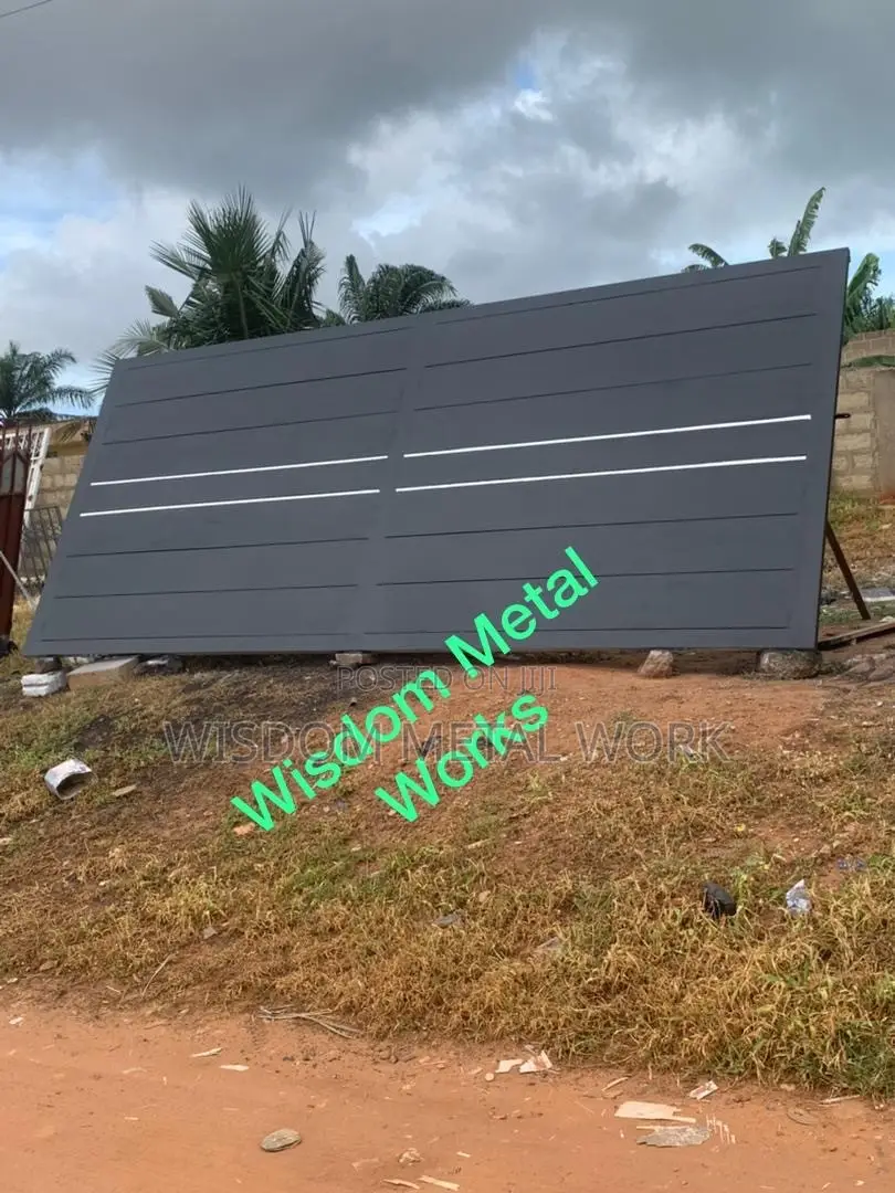 Double Open & Slidding Gate