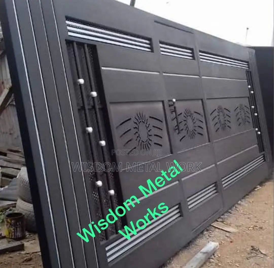 Double Open & Slidding Gate