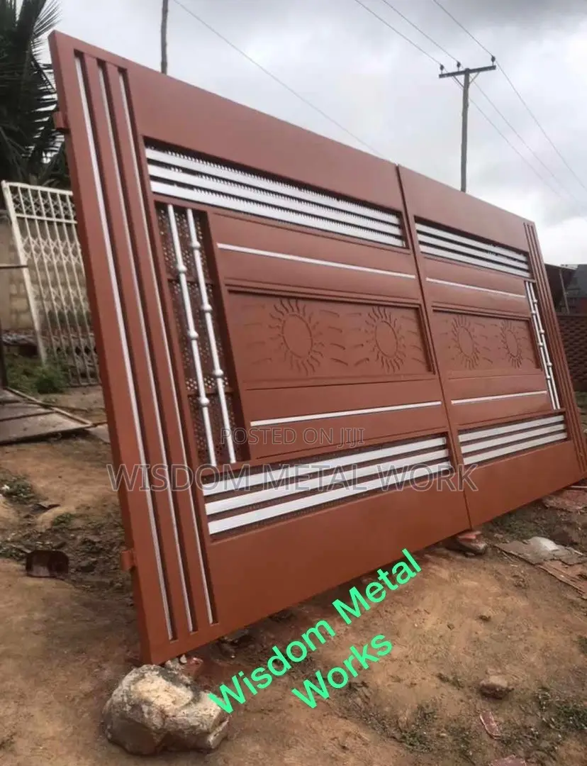 Double Open & Slidding Gate