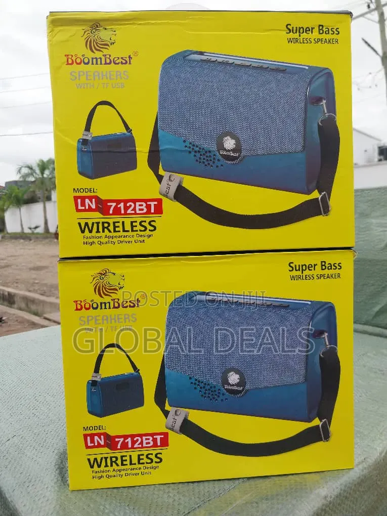 BoomBest LN-712BT Wireless Speaker-Super Bass Portable Handbag Speaker