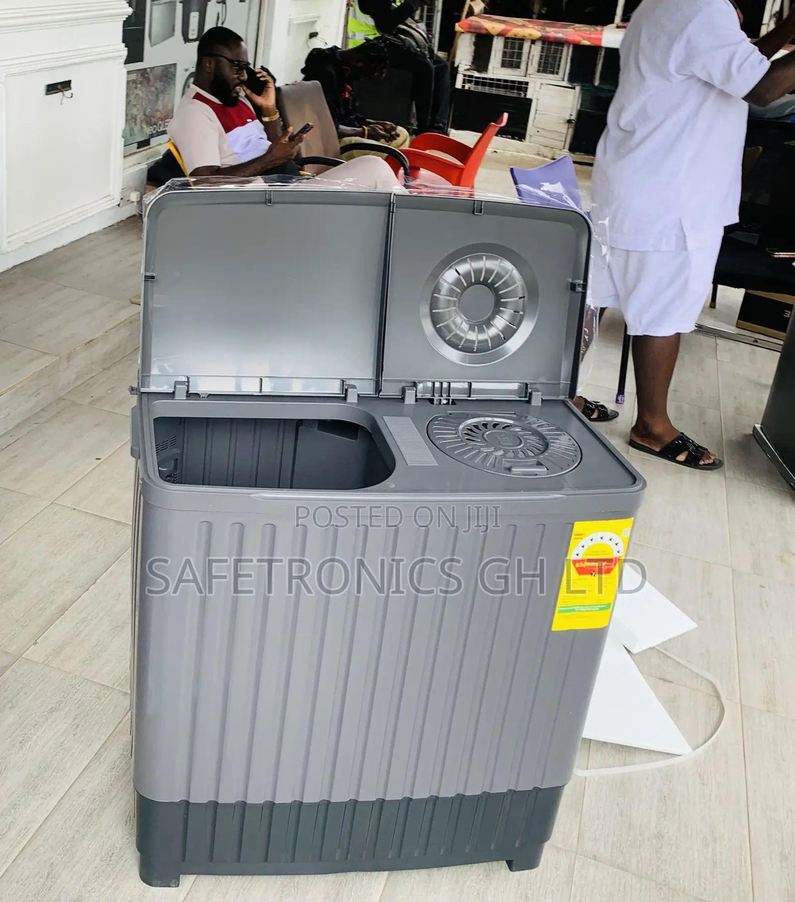 Original (Grey) 7kg TopLoad Nasco Aqua-Clean WashingMachine