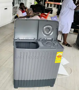 Original (Grey) 7kg TopLoad Nasco Aqua-Clean WashingMachine