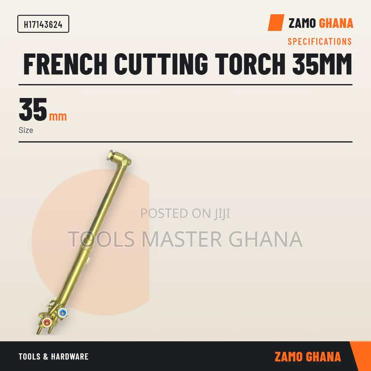 French Cutting Torch 35Mm - H