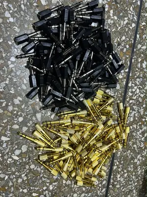 10 Pieces of 3.5mm to 6.35mm Stereo Audio Converter Adapters