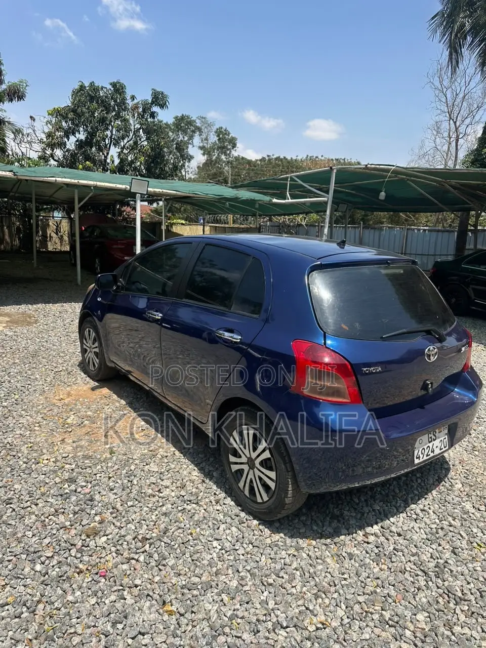 Toyota Yaris 2010 Blue