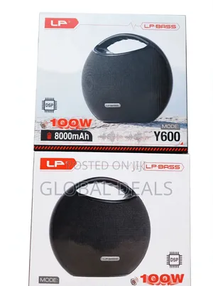 LP-BASS Y600 100W Wireless Bluetooth Speaker - 8000mAh Battery