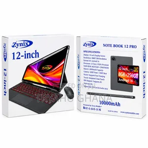 New Zynix Note Book 12 Pro 256 GB Black