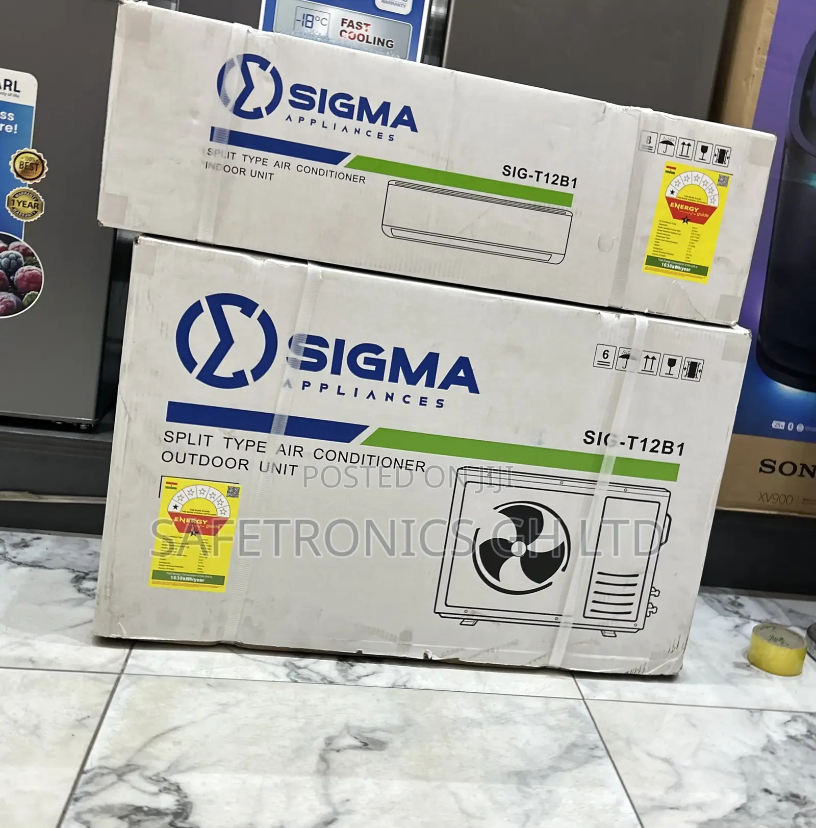 Cool-Edge Stigma 1.5HP Split Type White AIRCONDITIONER