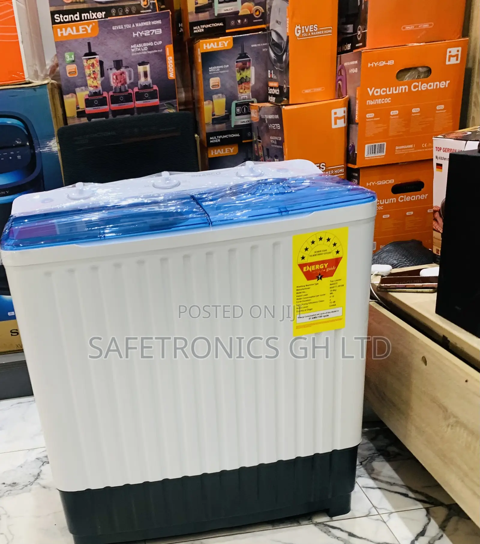 Fresh Care Nasco TopLoad White 11kg WashingMachine