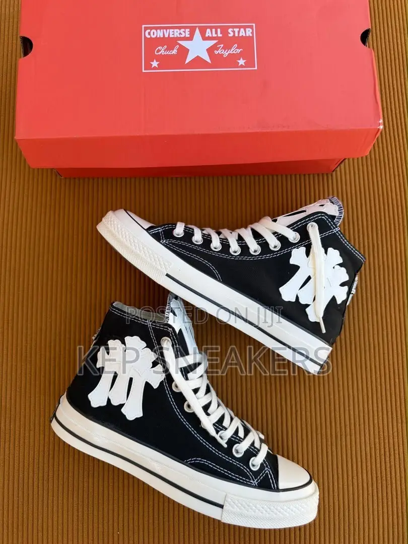 Chrome Hearts X Converse Chuck Taylor All Star '70 Plus High "Black"