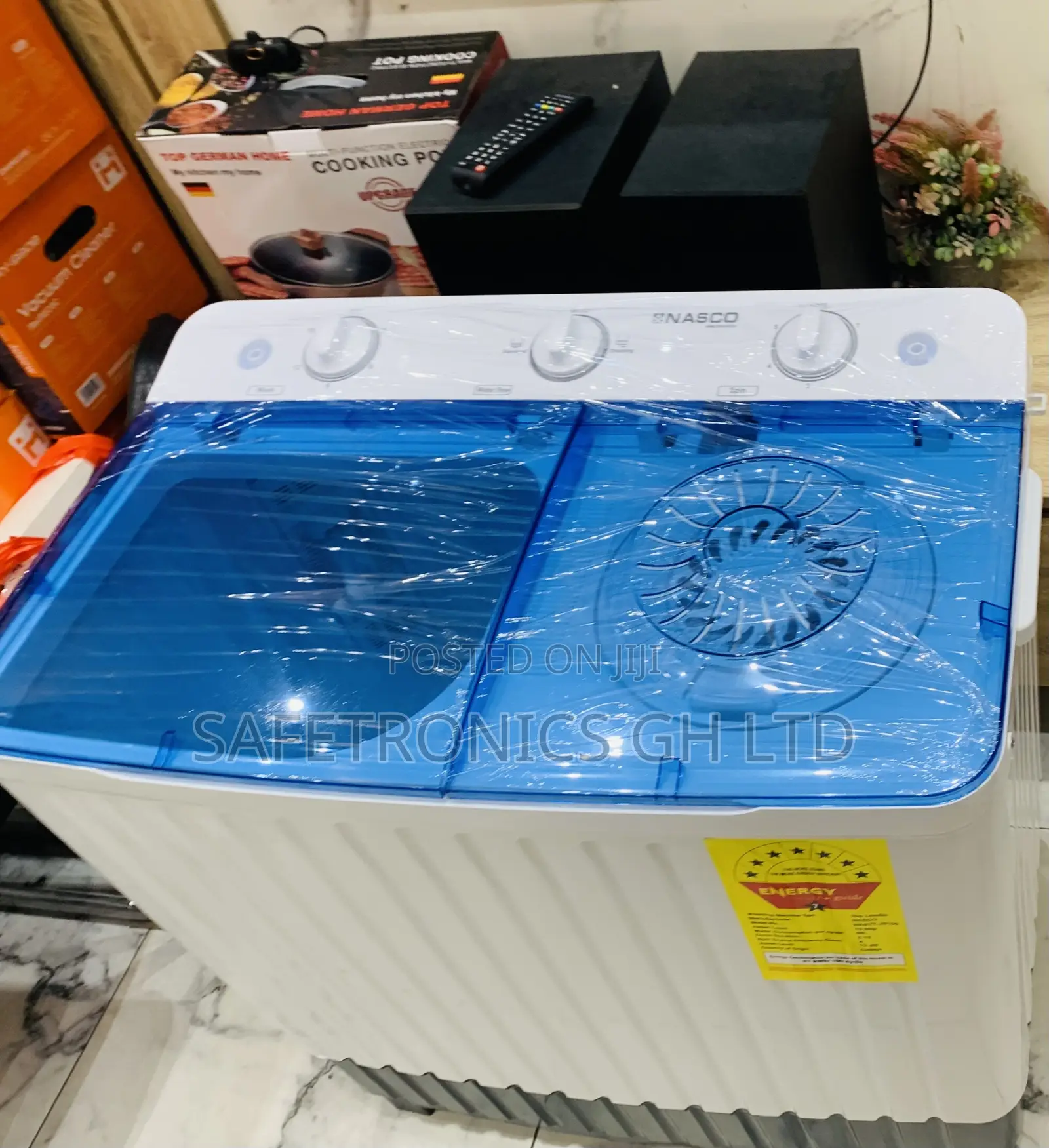 Aqua Prime White Nasco 11kg TopLoad WashingMachine
