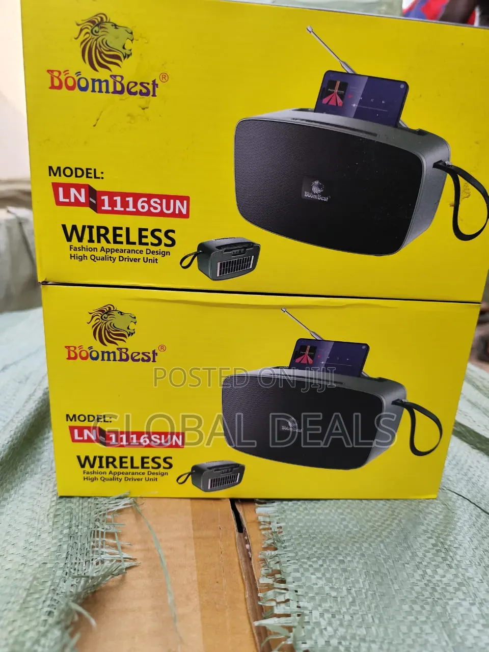 BoomBest LN-1116SUN Wireless Speaker - Solar Powered Speaker