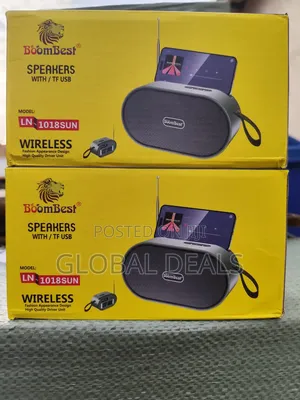 BoomBest LN-1018SUN Wireless Speaker - Solar Powered Speaker With FM