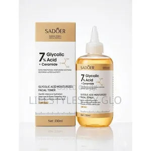 SADOER 7% Glycolic Acid + Ceramide Facial Toner – 230ml