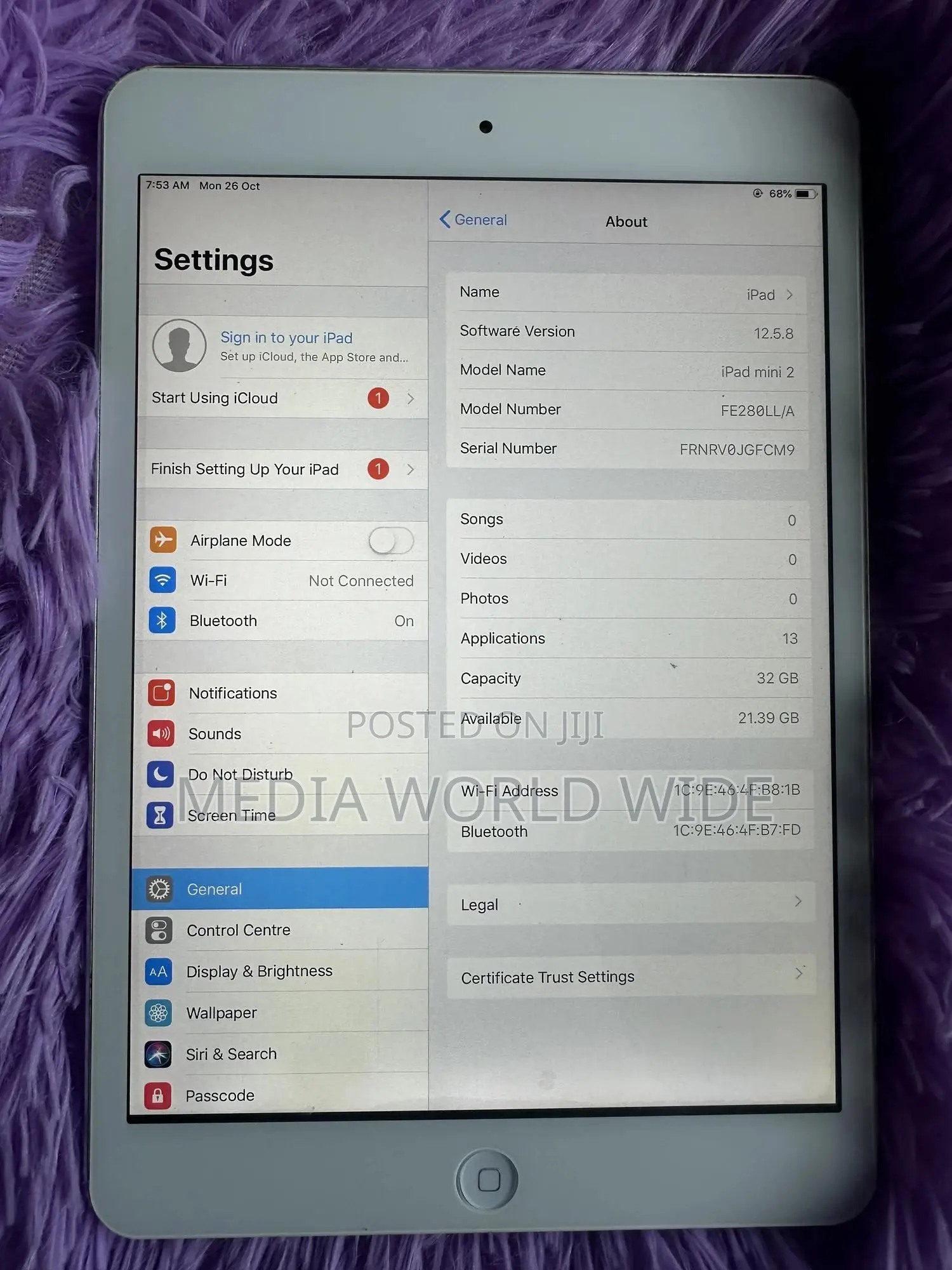 Apple iPad mini 2 32 GB Silver