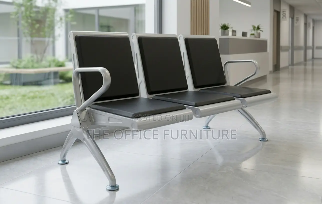 3-Seater Public Waiting Room Chair