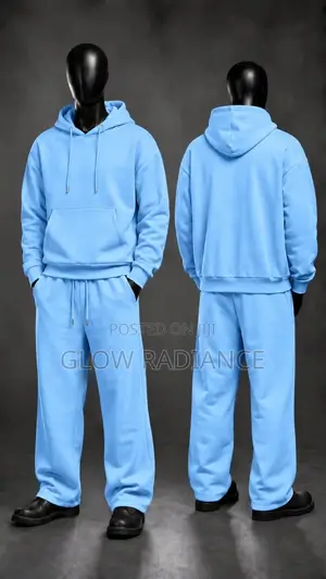 Casual Hoodie and Jogger Tracksuit Set