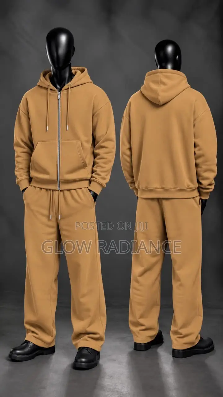 Casual Hoodie and Jogger Tracksuit Set