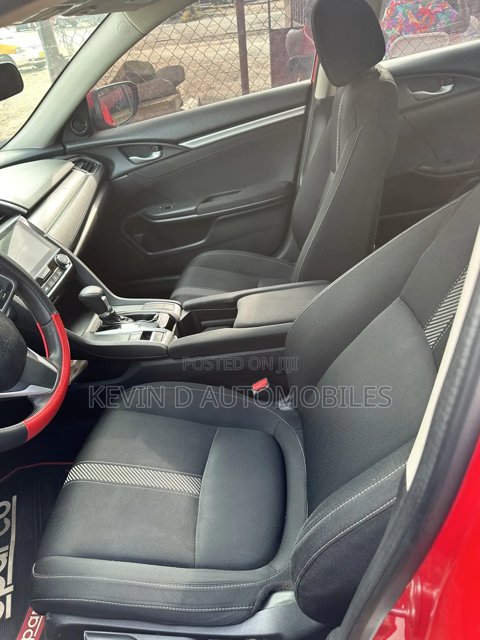 Honda Civic EX-L 4dr Sedan (1.5L 4cyl) 2017 Red