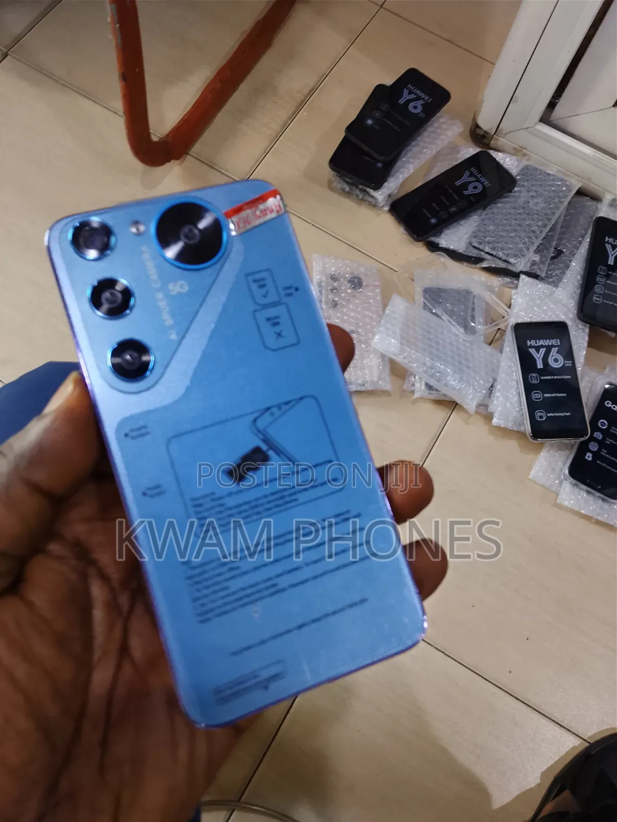 New Huawei Fusion U8652 Blue
